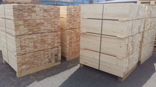 Řezivo na výrobu palet — přířezy a hranoly